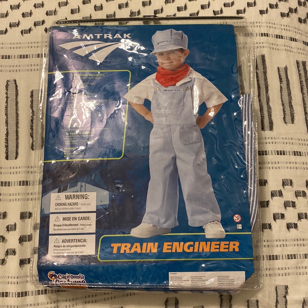 Train engineer costume